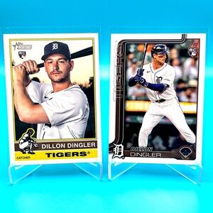🔥Dillon Dingler Rookie Lot!🔥Topps Heritage + Topps! 😮
